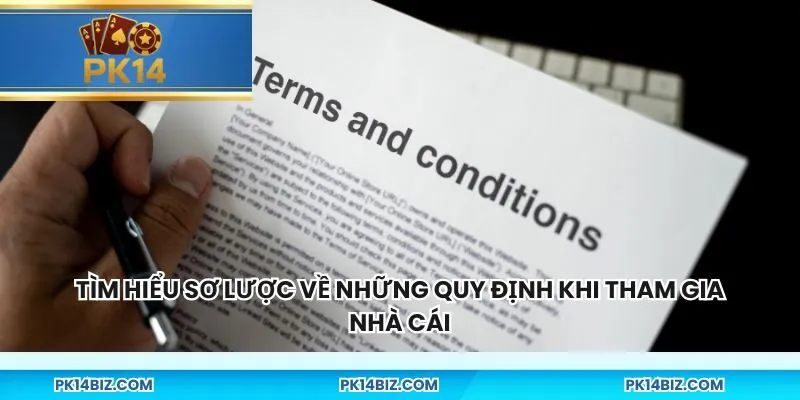 Tìm hiểu sơ lược về những quy định khi tham gia nhà cái